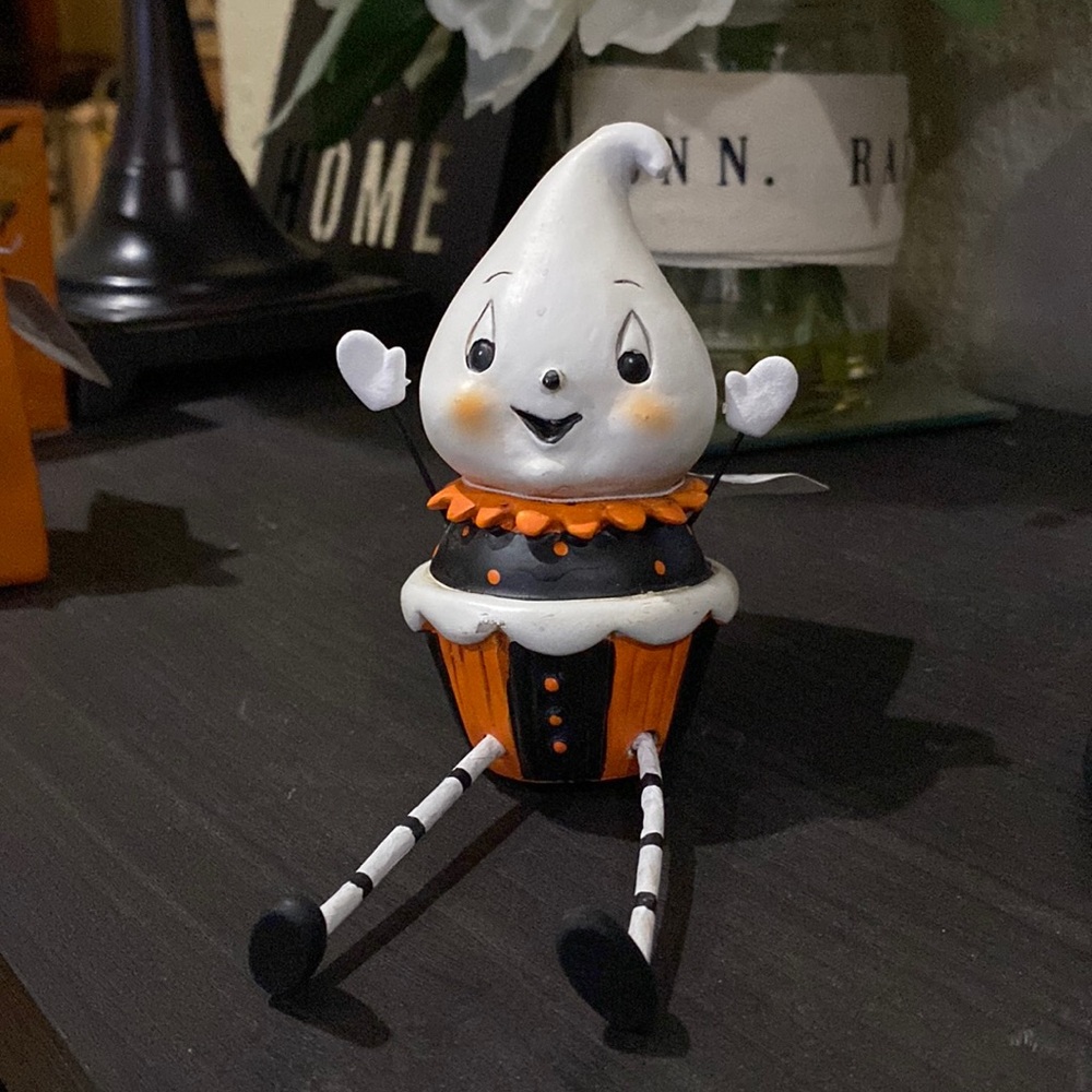 Johanna Parker Ghost Cupcake Sitter NWT